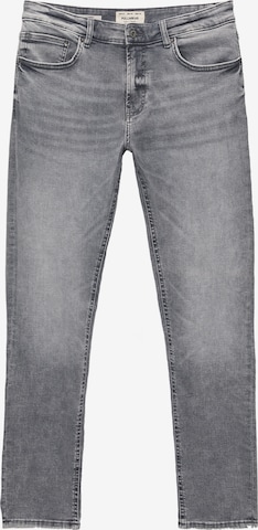 Pull&Bear Skinny Jeans in Grey: front