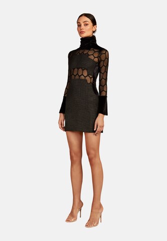 KADIJE BARRY Partykleid 'GISACE GOLDEN QUEEN' in Schwarz