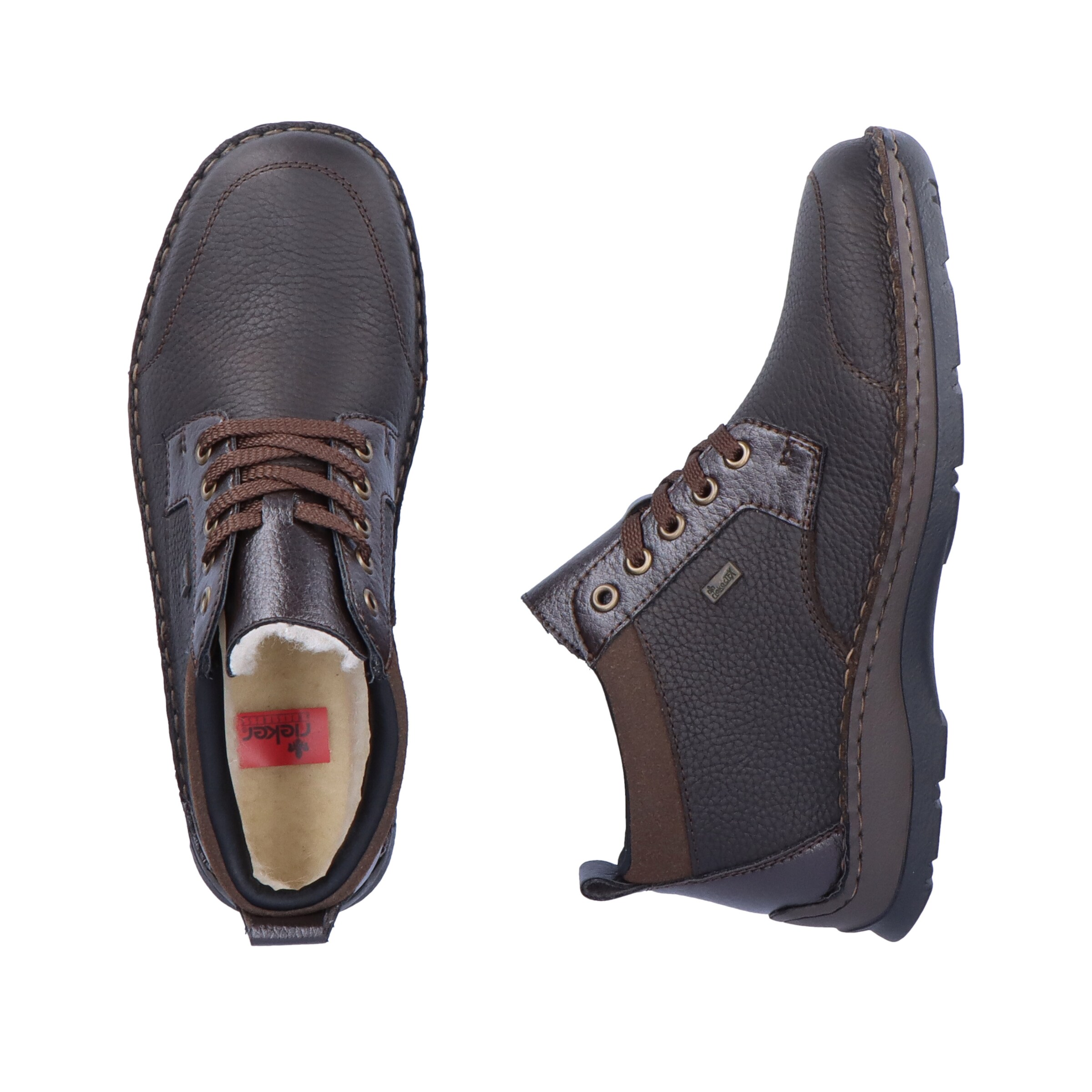 Rieker Schnürboots in Braun