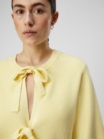 Cardigan 'Ulla' OBJECT en jaune