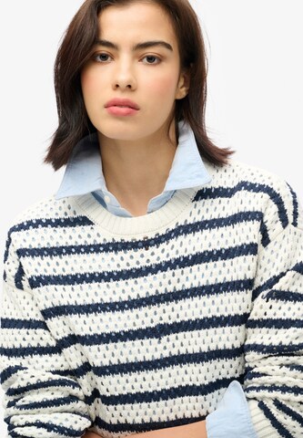 Pull-over Superdry & Co en blanc