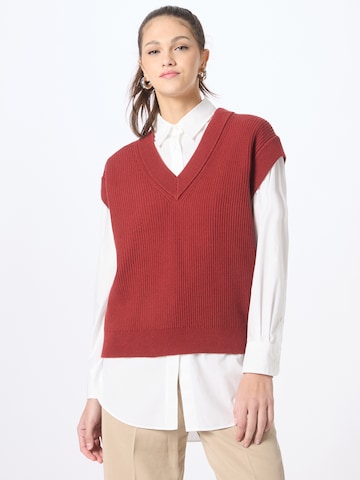 BOSS Black Sweater 'Felgica' in Red: front