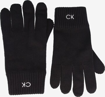 Calvin Klein Prstové rukavice - Čierna