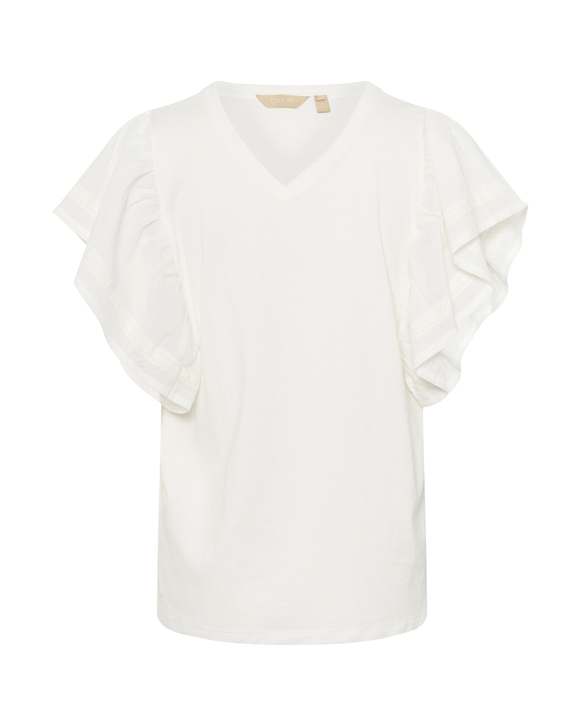 Chemisier 'Aca' CULTURE en blanc : devant