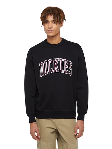 DICKIES Свитшот в Черный: спереди