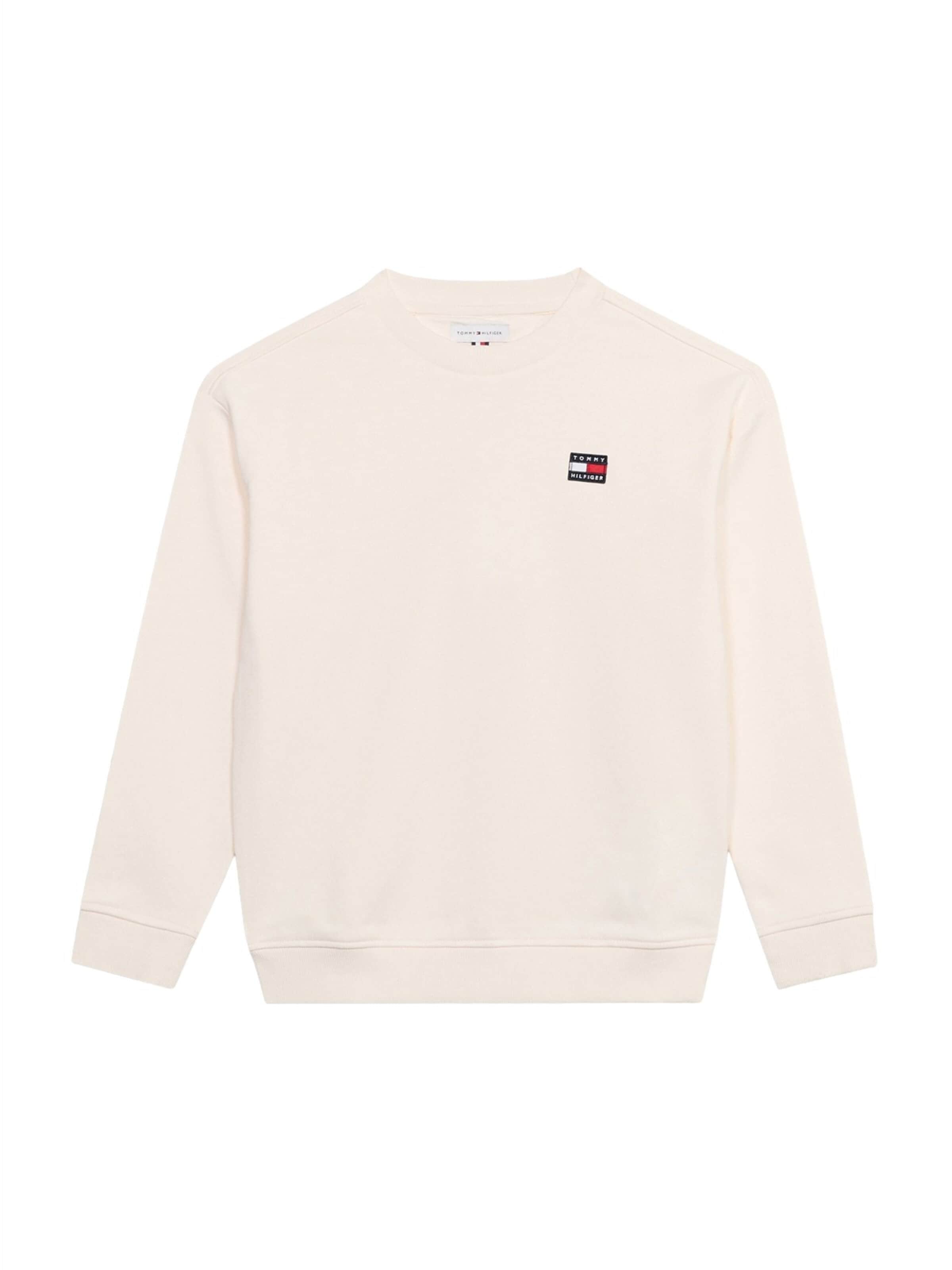 Felpa di TOMMY HILFIGER in beige: frontale