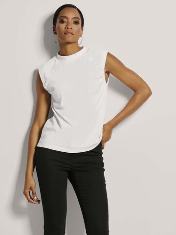 MADELEINE Shirt in Wit: voorkant