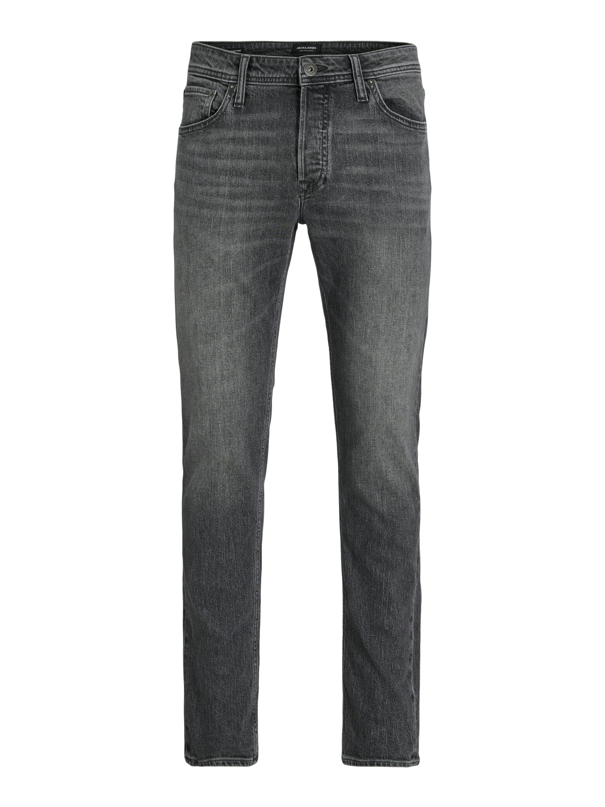 Coupe slim Jean 'Tim' JACK & JONES en gris : devant