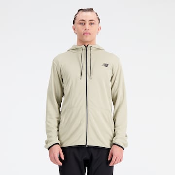 Veste fonctionnelle 'Tenacity Knit' new balance en vert : devant