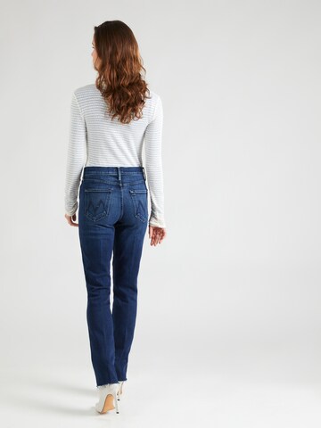 MOTHER Regular Jeans 'RASCAL SNEAK FRAY' in Blau