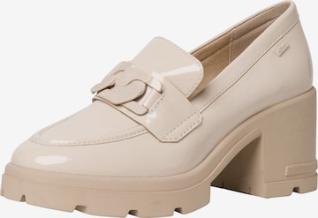 Escarpins à plateforme s.Oliver en beige : devant
