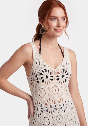 usha FESTIVAL - Vestido en beige