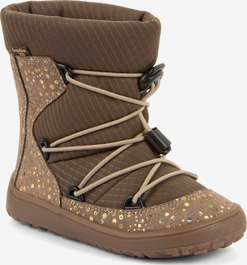 Froddo Snow Boots in Brown: front