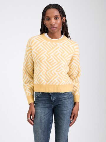 ONLY Pullover 'ONLTARA' in Gelb: Vorderseite