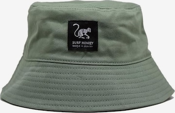 Surf Monkey Hat in Green: front