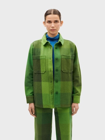 Thinking MU Bluse 'Norita' i grøn: forside