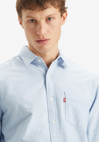 LEVI'S ® Regular fit Button Up Shirt 'Sunset' in Blue