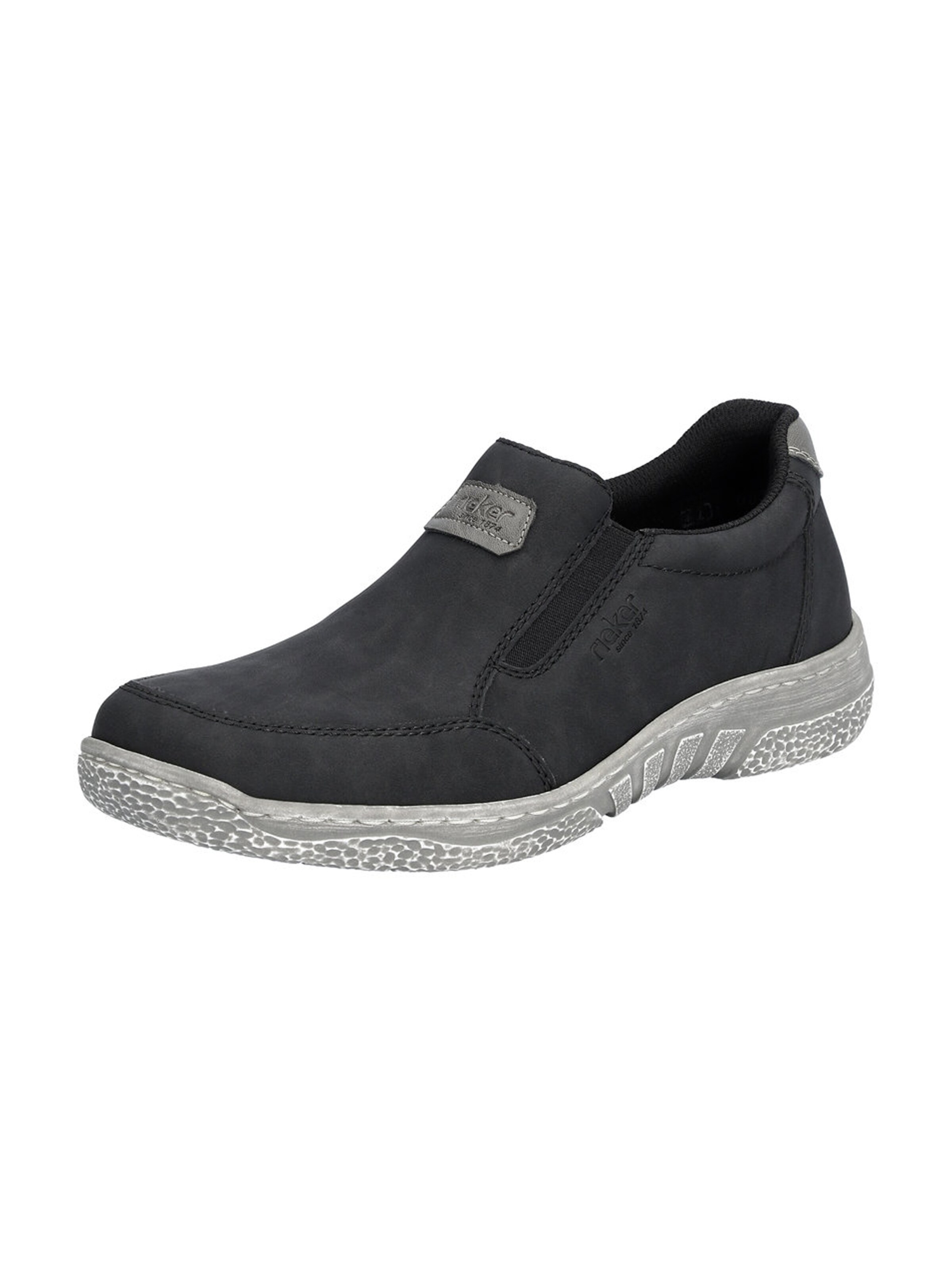 Rieker Classic Flats in Black: front