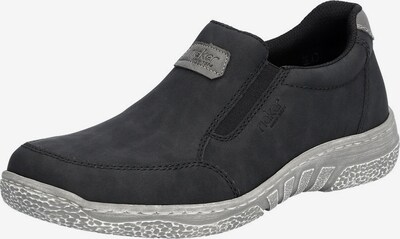 Rieker Sapato Slip-on em cinzento-prateado / preto, Vista do produto