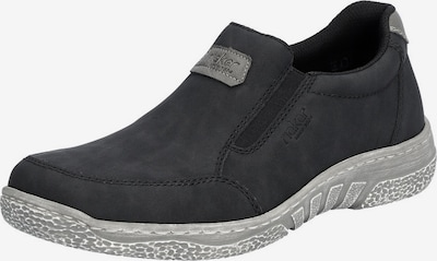 Rieker Slip-ons in Silver grey / Black, Item view