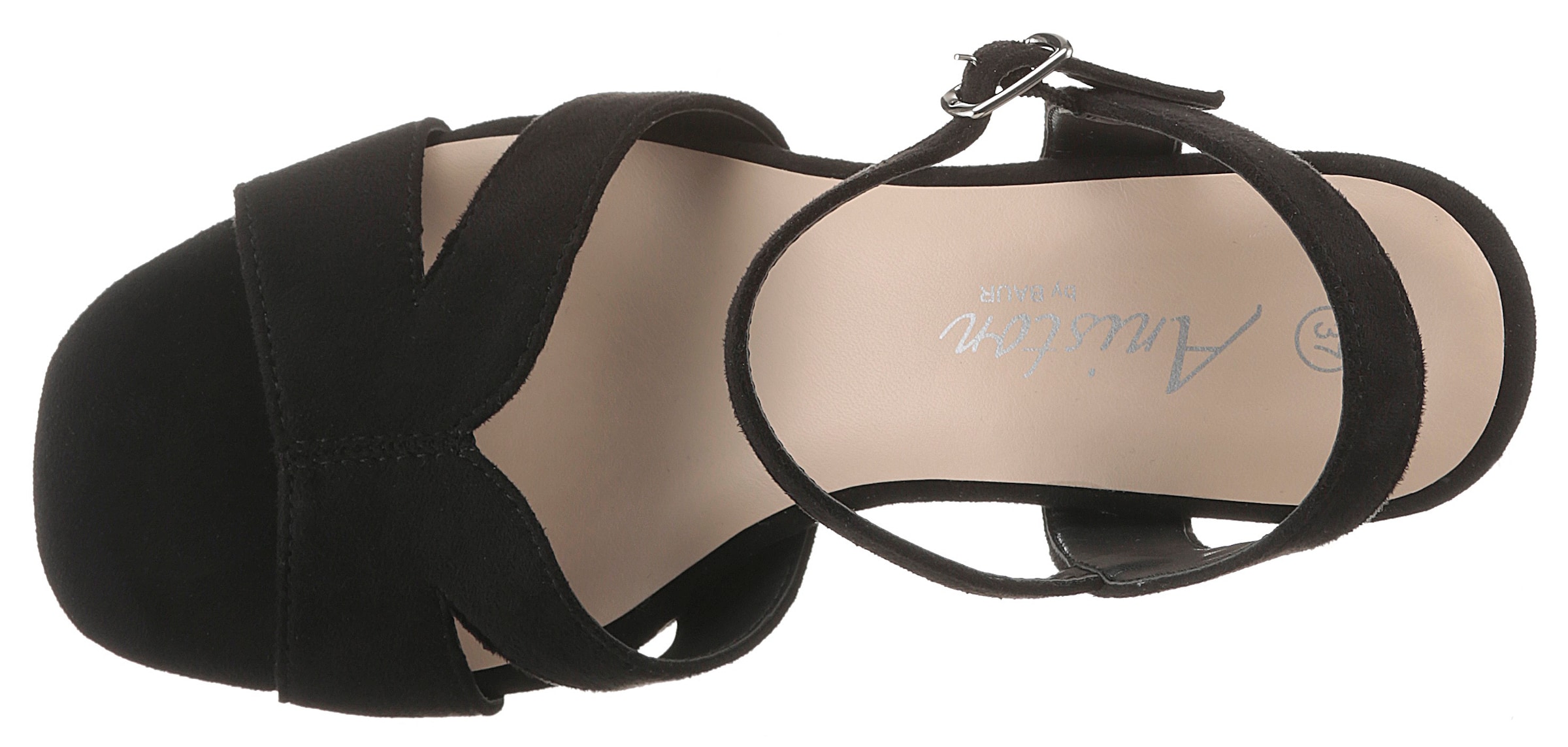 Aniston Sandals in Black