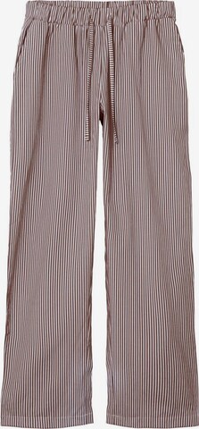 Wide Leg Pantalon NAME IT en marron : devant