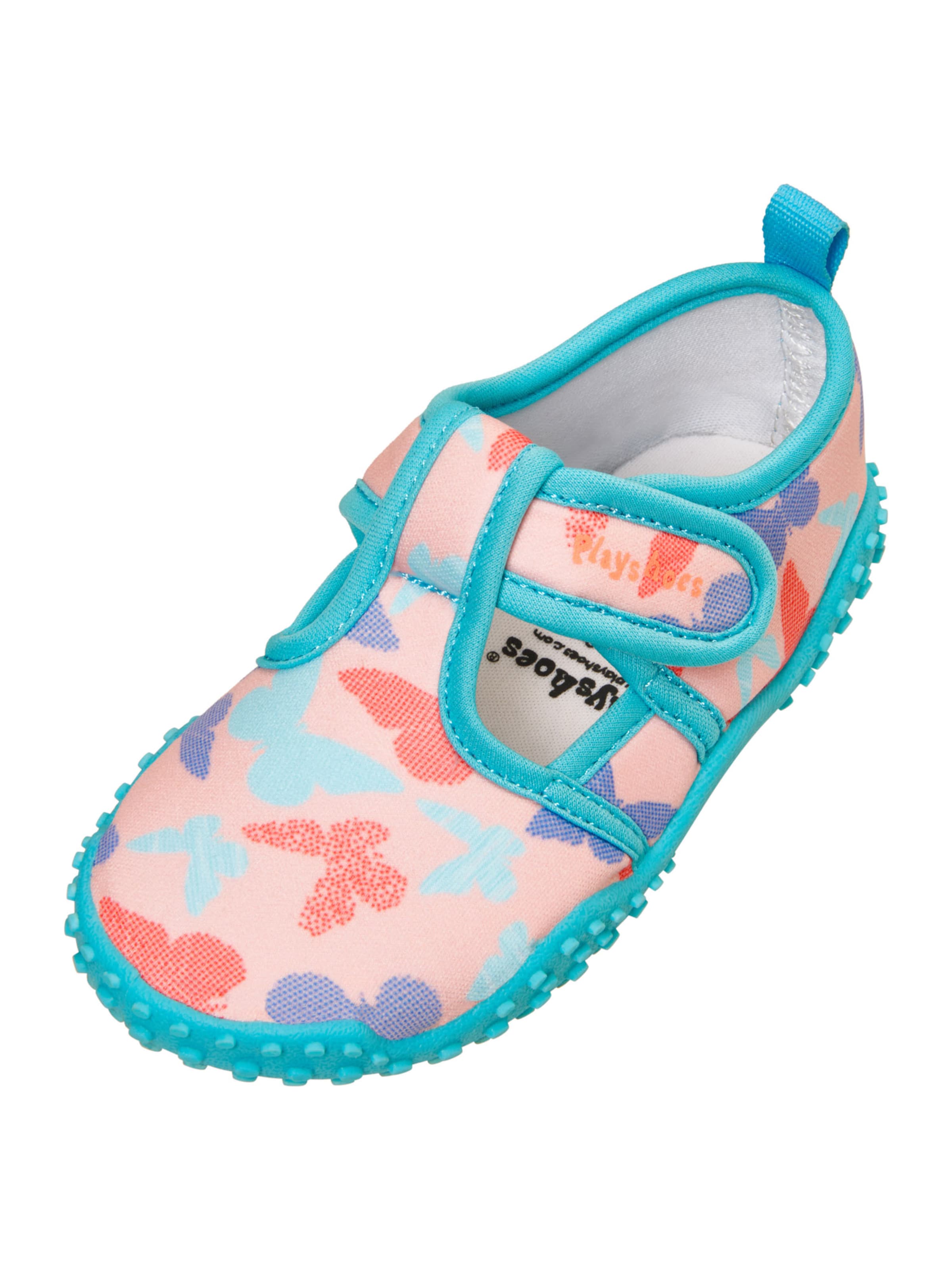 PLAYSHOES Botičky pro první krůčky – pink: přední strana