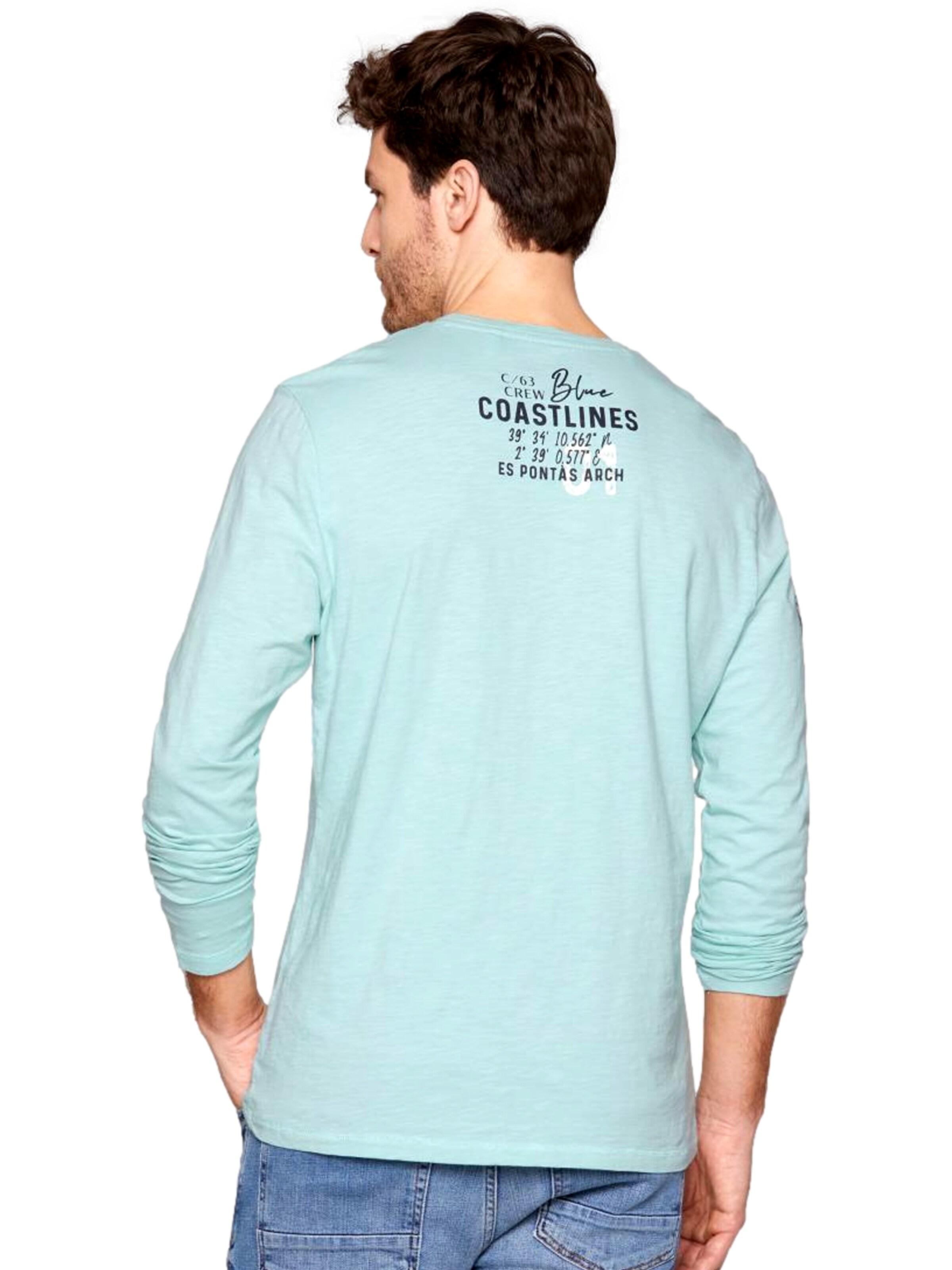 CAMP DAVID Póló - kék