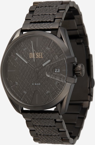 DIESEL Analoog horloge 'MS9' in Zwart: voorkant