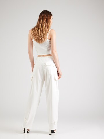 Samsøe Samsøe - Loosefit Pantalón cargo en blanco