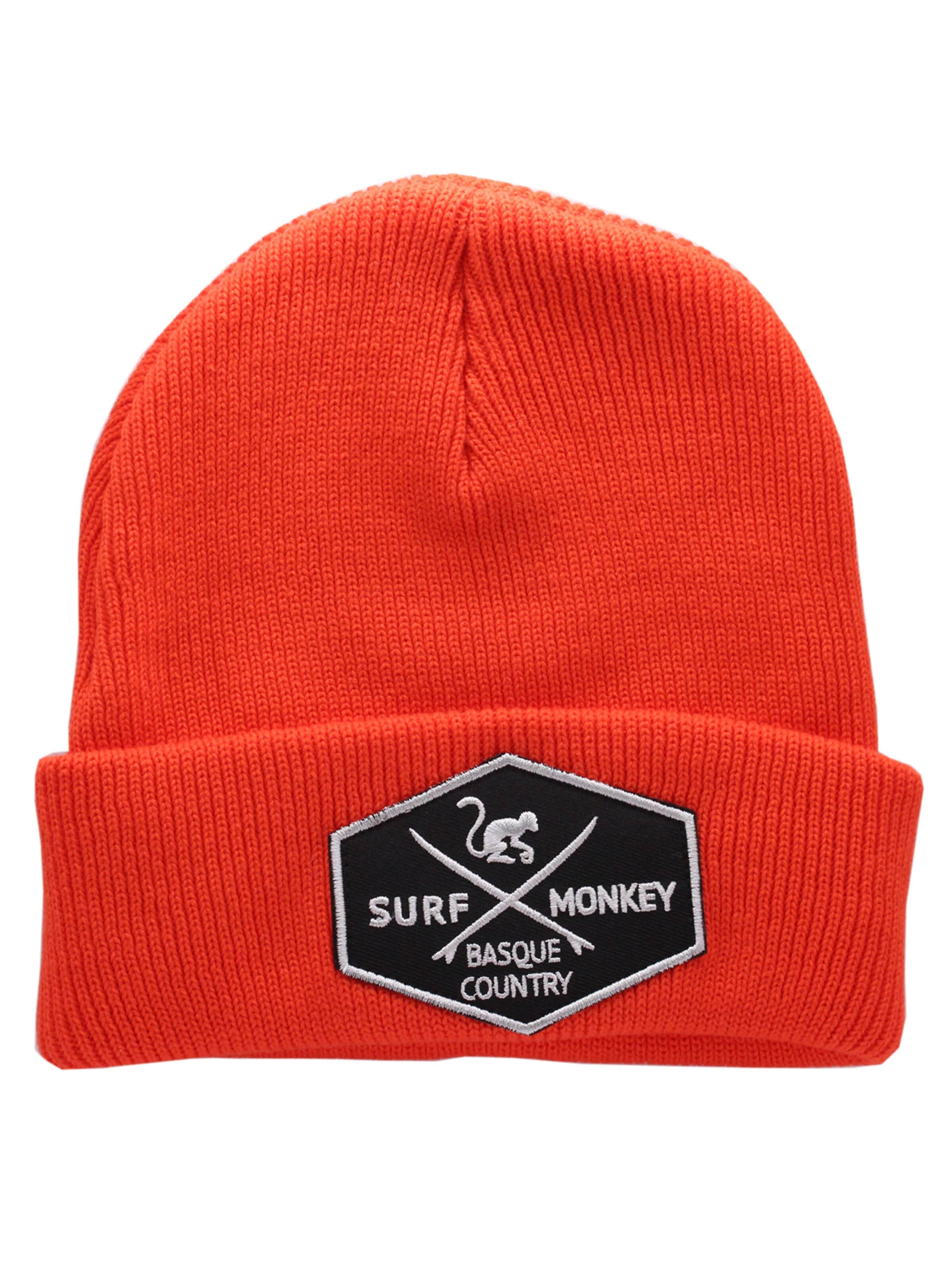 Surf Monkey Czapka w kolorze pomarańczowy: przód