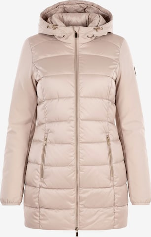 Veste d’hiver 'Piumino' Yes Zee en beige : devant