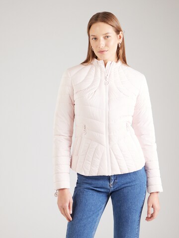 Veste mi-saison GUESS en rose : devant