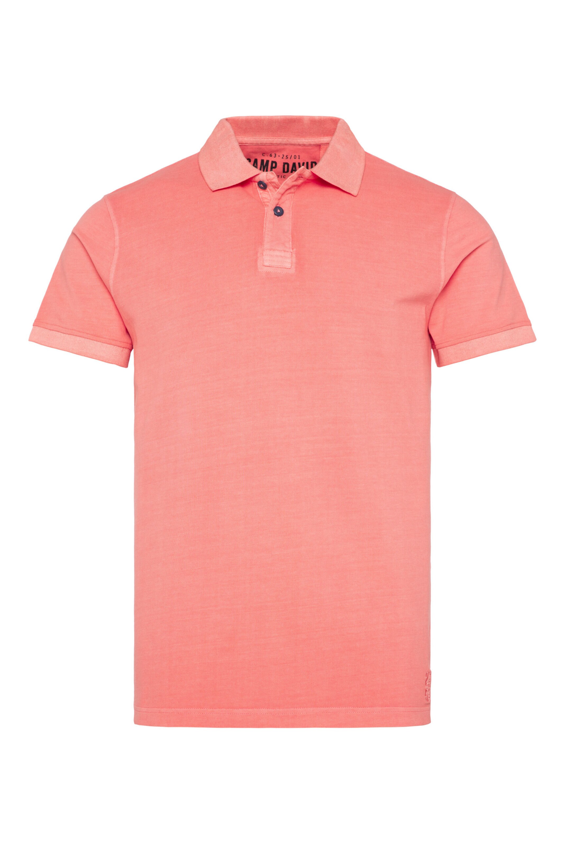 CAMP DAVID Poloshirt in Orange: Vorderseite