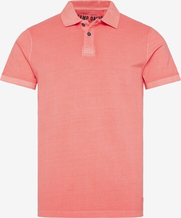T-Shirt CAMP DAVID en orange : devant