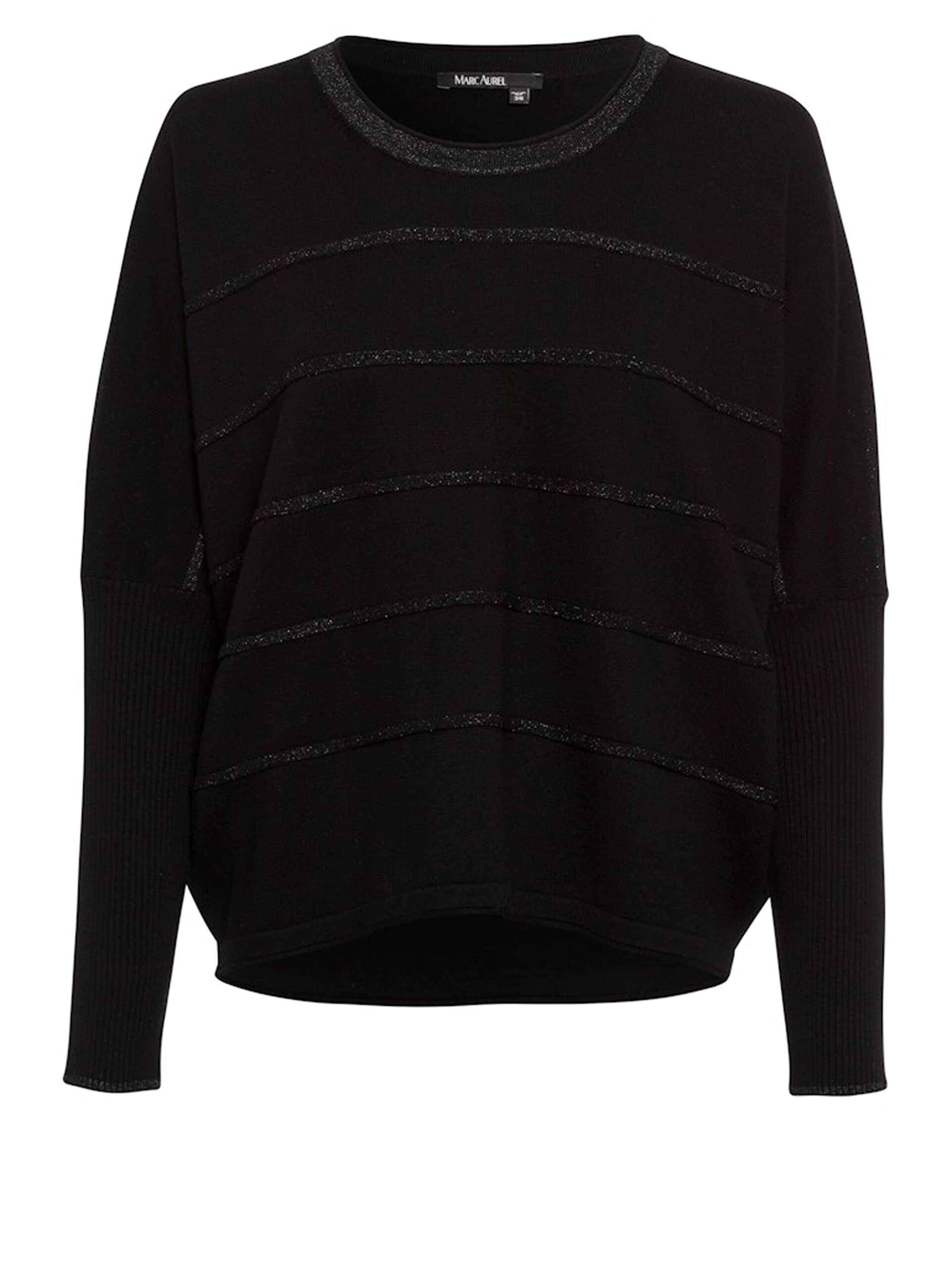 MARC AUREL Sweater in Black: front
