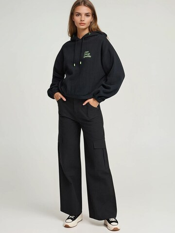 Funky Buddha Sweatshirt in Zwart