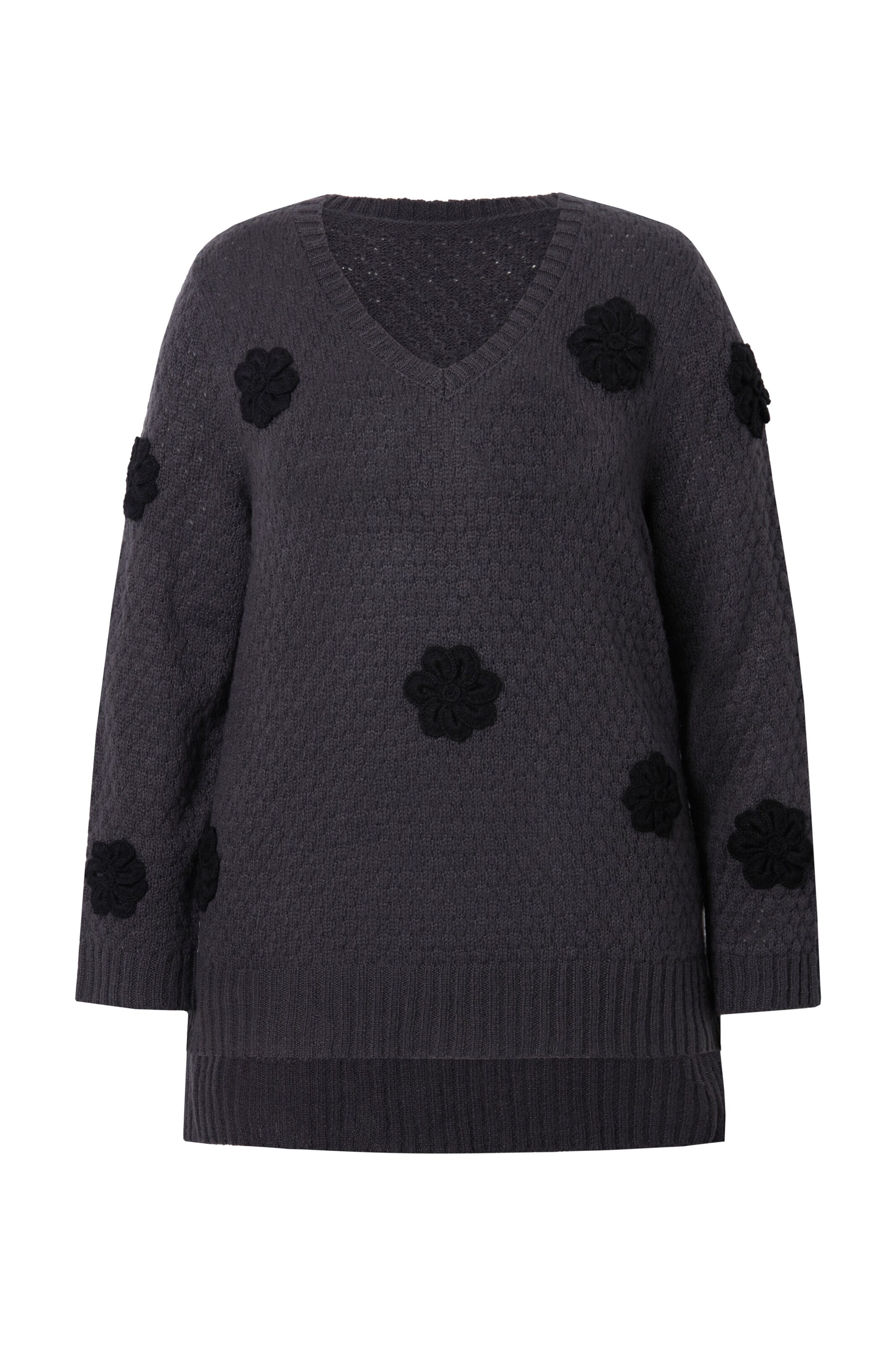 MIAMODA Trui in Grijs: voorkant