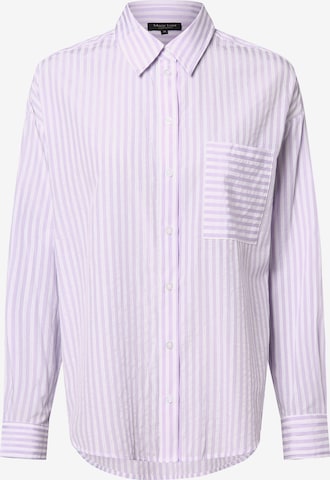 Marie Lund Blouse in Purple: front