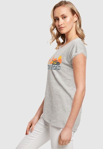 ABSOLUTE CULT T-Shirt 'Cars - Explore The Open Road' in Grau