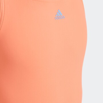ADIDAS PERFORMANCE Zmanjševalci Športna kopalna moda '3-Stripes' | oranžna barva