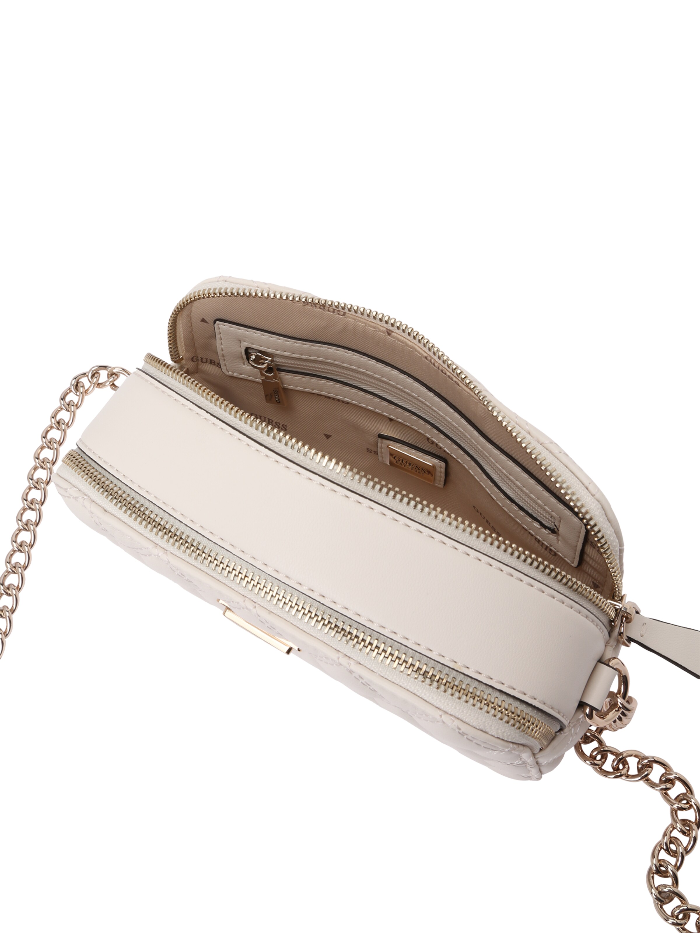 GUESS Сумка через плечо 'GIULLY II CAMERA BAG' в Белый