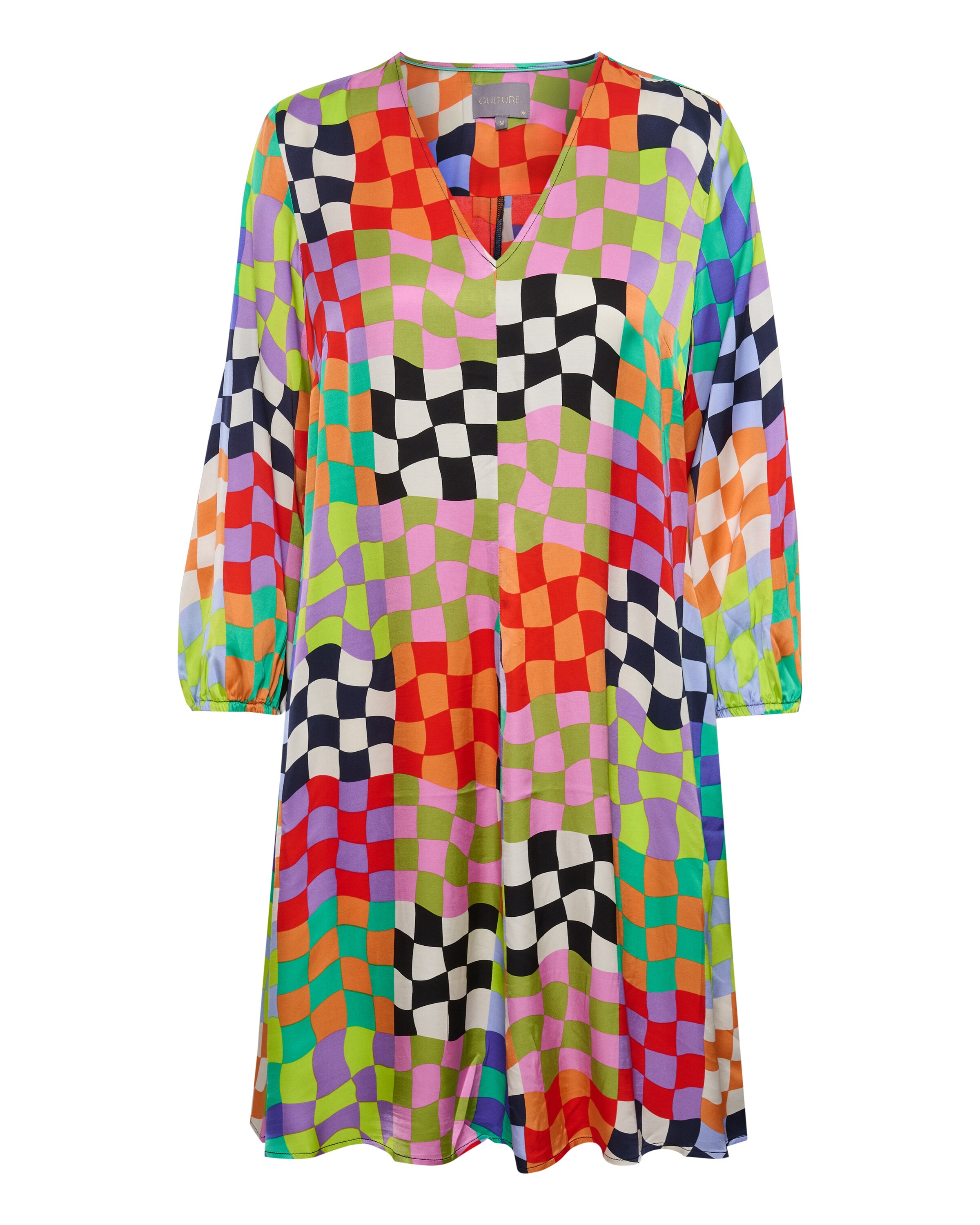 Robe CULTURE en mélange de couleurs : devant