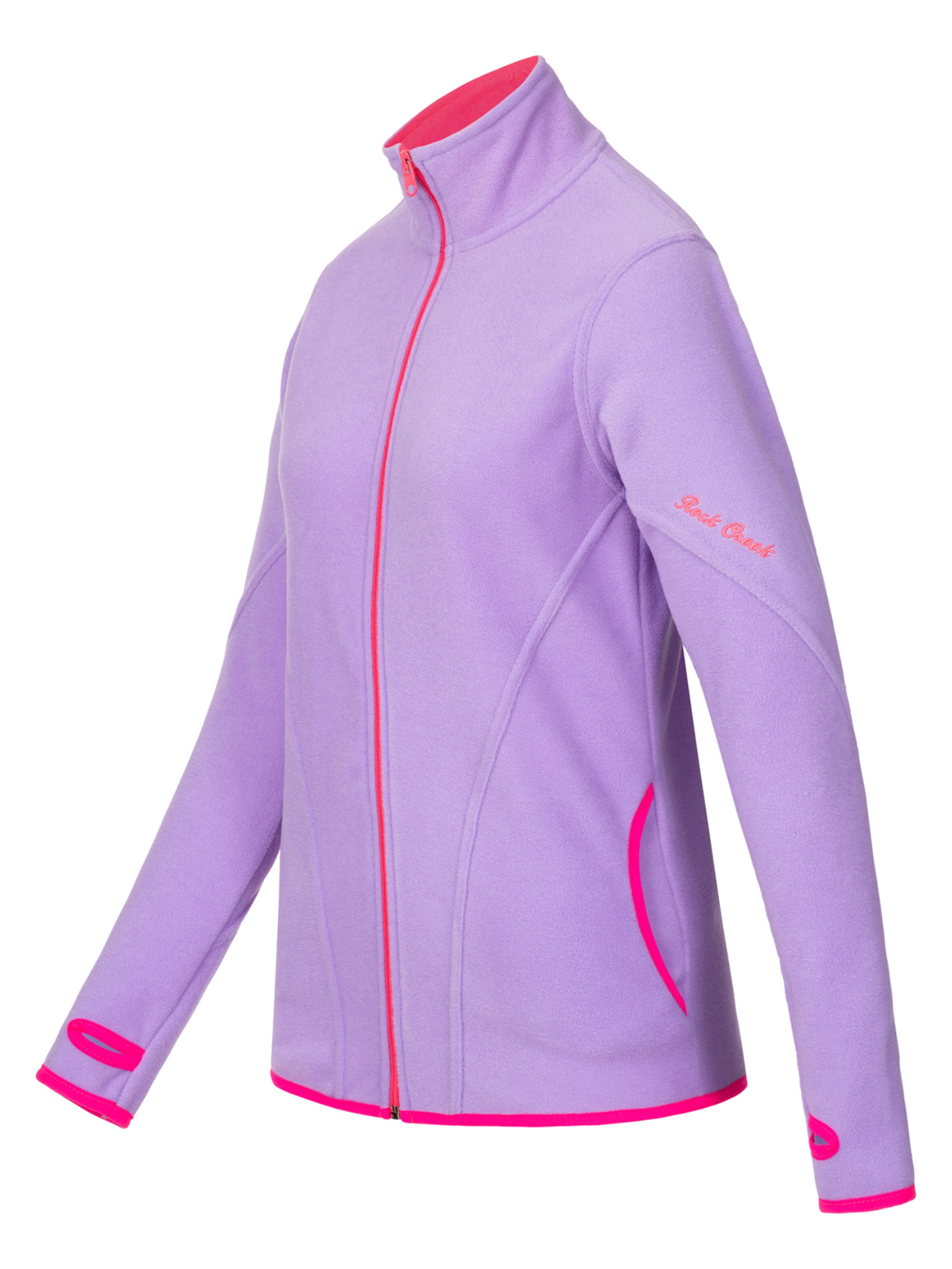 Rock Creek Fleecejacke in Lila