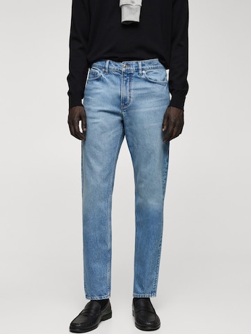 MANGO MAN Regular Jeans 'Ben' in Blauw: voorkant