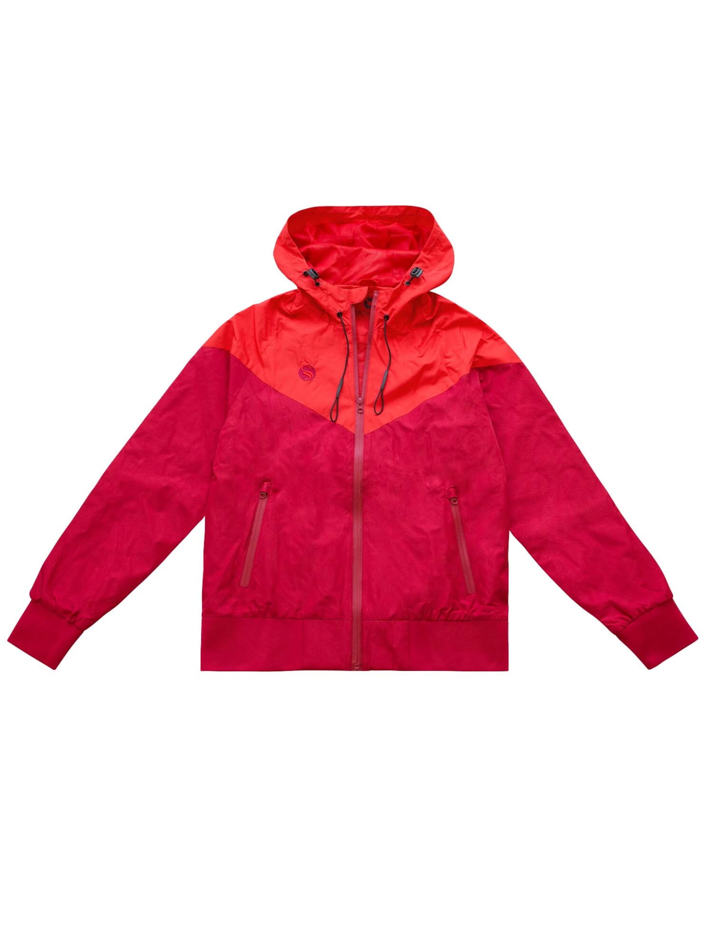 Veste outdoor Stark Soul en rouge : devant