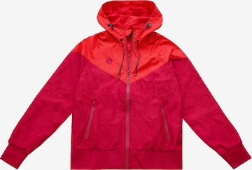 Veste outdoor Stark Soul en rouge : devant