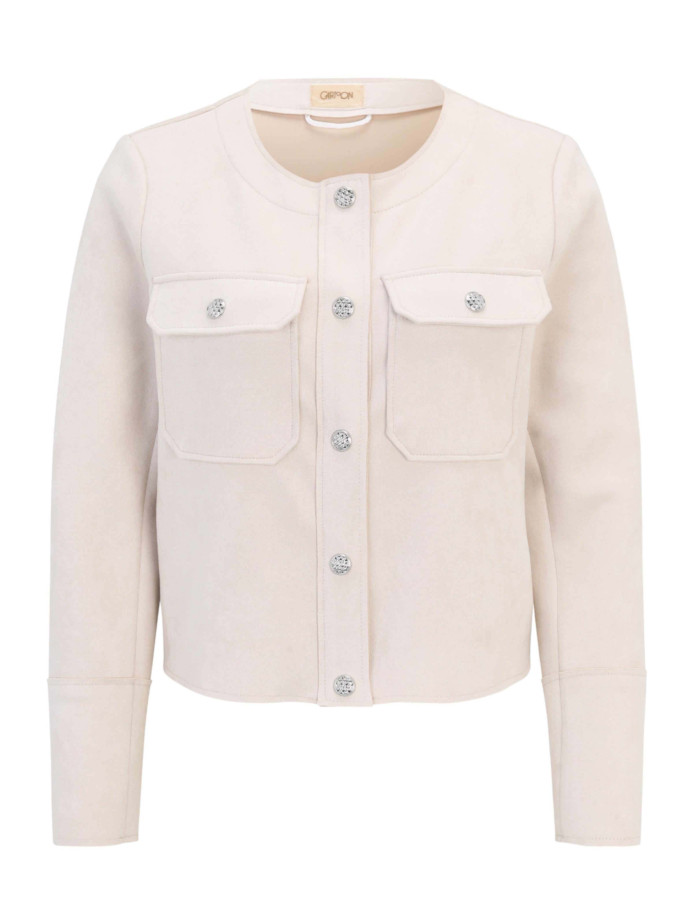 Cartoon Blazer en beige, Vue avec produit