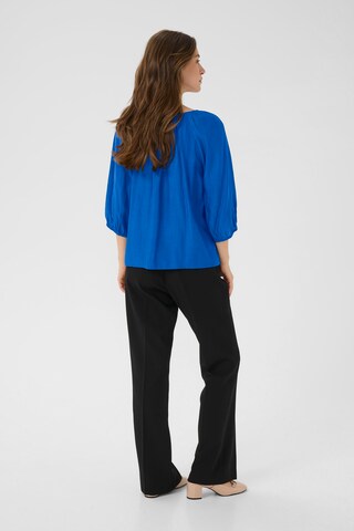 Cream Bluse 'Stella' i blå