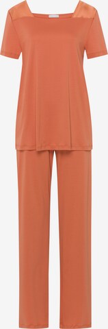 Hanro Pyjama 'Emma' in Orange: predná strana